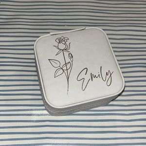 Jewelry Case personalized with “Emily”